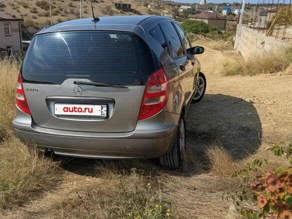 2005 Mercedes-Benz A-Класс 170 II (W169), серый, 460000 рублей - вид 5