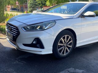2018 Hyundai Sonata VII (LF) Рестайлинг, белый, 1150000 рублей, вид 1