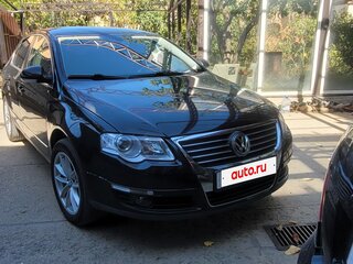 2008 Volkswagen Passat B6, чёрный, 400000 рублей, вид 1