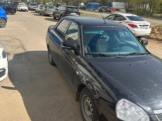 2011 Lada (ВАЗ) Priora I, чёрный, 300000 рублей, вид 2