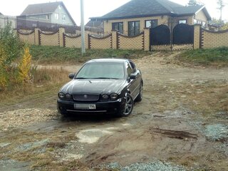 2008 Jaguar X-Type I Рестайлинг, чёрный, 800000 рублей, вид 1