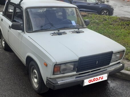 1998 Lada (ВАЗ) 2107, белый, 180000 рублей, вид 1