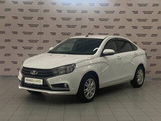 2019 Lada (ВАЗ) Vesta I, белый, 857000 рублей, вид 1