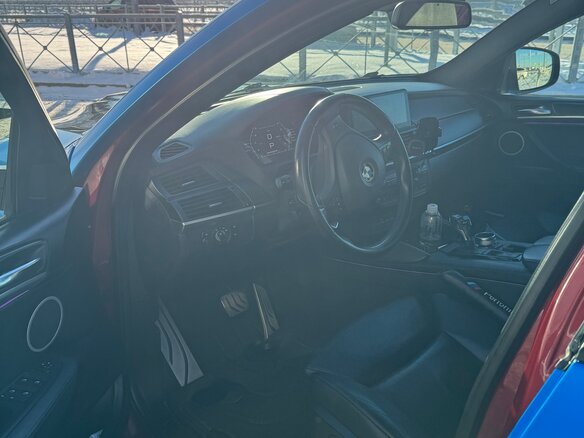2012 BMW X6 30d I (E71) Рестайлинг, синий, 2449000 рублей - вид 12