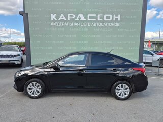 2018 Hyundai Solaris II, чёрный, 1349000 рублей, вид 3