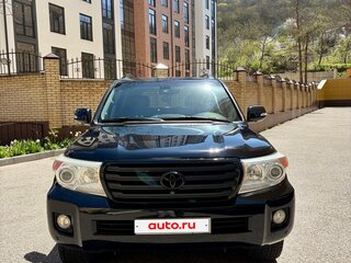 2012 Toyota Land Cruiser 200 Series Рестайлинг 1, чёрный, 3900000 рублей, вид 3
