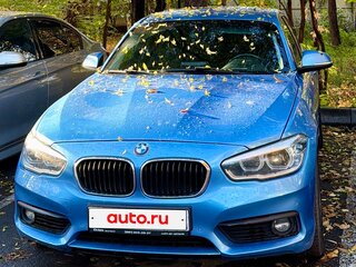 2018 BMW 1 серии 118i II (F20/F21) Рестайлинг 2, голубой, 1750000 рублей, вид 1