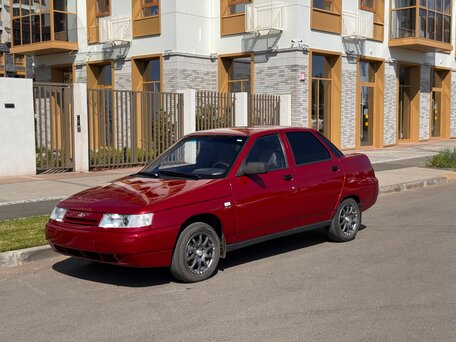 2005 Lada (ВАЗ) 2110, красный, 257000 рублей, вид 5
