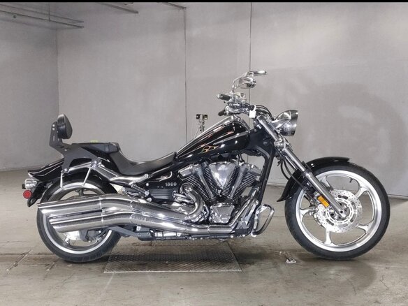2010 Yamaha XV 1900, чёрный, 1050000 рублей