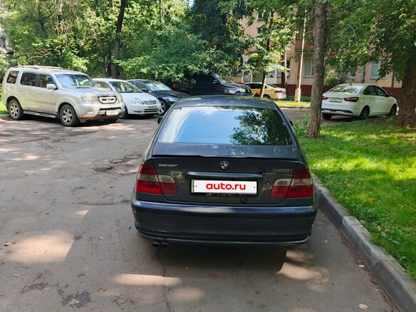 2001 BMW 3 серии 320i IV (E46), серый, 500000 рублей - вид 4
