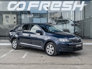 2017 Skoda Rapid I Рестайлинг, синий, 1479000 рублей, вид 1