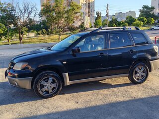 2003 Mitsubishi Outlander I, чёрный, 420000 рублей, вид 3