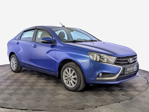 2022 Lada (ВАЗ) Vesta I, синий - вид 2