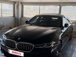 2021 BMW 5 серии 530d VII (G30/G31/G38) Рестайлинг, чёрный, 5250000 рублей, вид 1