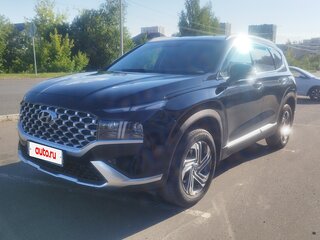 2021 Hyundai Santa Fe IV Рестайлинг, чёрный, 3350000 рублей, вид 1