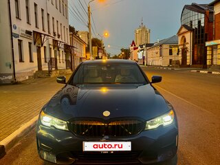 2020 BMW 3 серии 330i xDrive VII (G2x), синий, 3400000 рублей, вид 5
