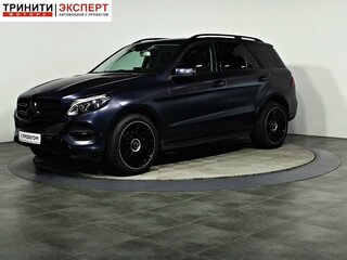 2017 Mercedes-Benz GLE 300 I (W166), синий, 2897000 рублей, вид 1
