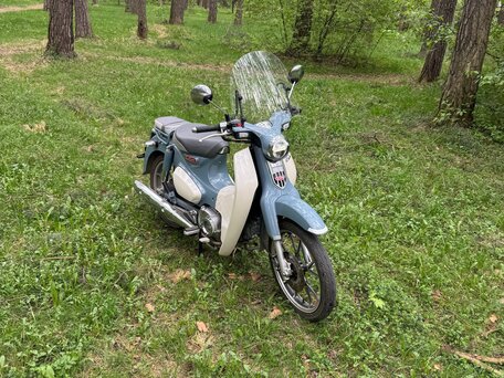 2023 Honda Super Cub, серебристый, 360000 рублей, вид 4