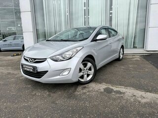 2013 Hyundai Elantra V (MD), серебристый, 881000 рублей, вид 2