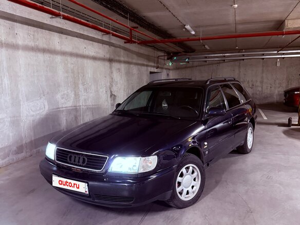 1997 Audi A6 I (C4), синий, 420000 рублей