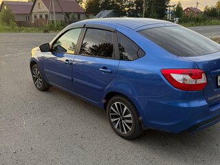 2022 Lada (ВАЗ) Granta I Рестайлинг, синий, 800000 рублей, вид 5