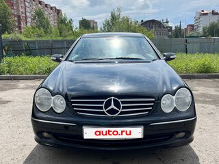 2006 Mercedes-Benz CLK-Класс 200 II (W209) Рестайлинг, чёрный, 800000 рублей, вид 3