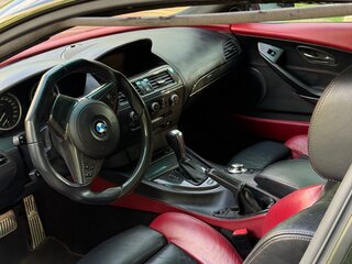 2004 BMW 6 серии 645i II (E63/E64), чёрный, 1050000 рублей, вид 5