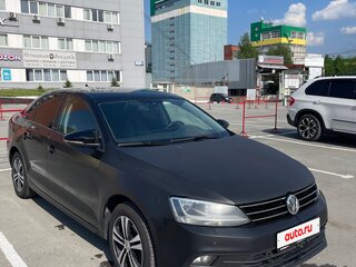 2016 Volkswagen Jetta VI Рестайлинг, чёрный, 880000 рублей, вид 5