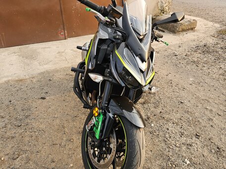 2017 Kawasaki Z 1000, чёрный, 1500000 рублей, вид 1