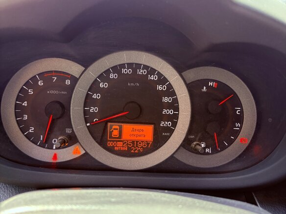 2008 Toyota RAV4 III (XA30), синий, 950000 рублей - вид 6