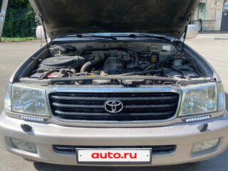 1999 Toyota Land Cruiser 100 Series, серебристый, 1400000 рублей, вид 1