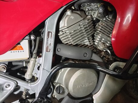 1996 Honda XL600V Transalp, красный, 330000 рублей, вид 5