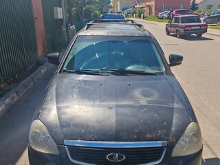 2009 Lada (ВАЗ) Priora I, чёрный, 220000 рублей, вид 2