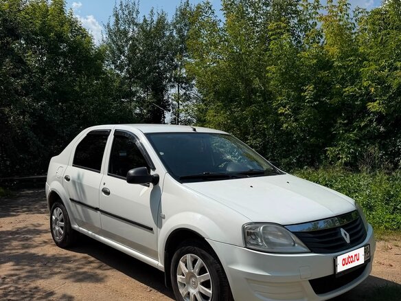 2010 Renault Logan I Рестайлинг, белый, 499000 рублей - вид 11