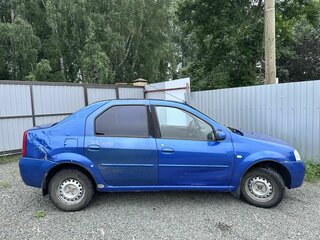 2008 Renault Logan I, синий, 280000 рублей, вид 3