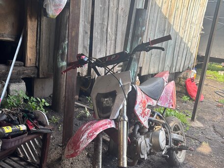 2021 Kayo Basic TT140EM, красный, 60000 рублей, вид 4