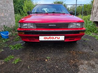 1989 Toyota Corolla VI (E90), красный, 300000 рублей, вид 4