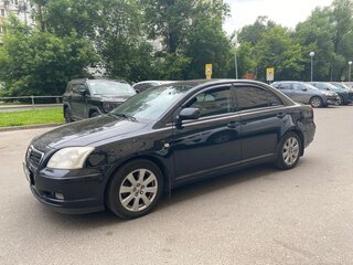 2005 Toyota Avensis II, чёрный, 625000 рублей, вид 1