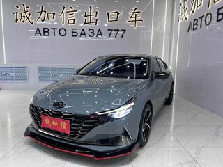 2022 Hyundai Elantra VII (CN7), серый, 1550000 рублей, вид 3
