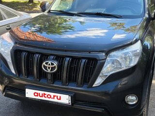 2016 Toyota Land Cruiser Prado 150 Series Рестайлинг 1, чёрный, 3350000 рублей, вид 2