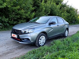 2016 Lada (ВАЗ) Vesta I, серый, 765000 рублей, вид 3