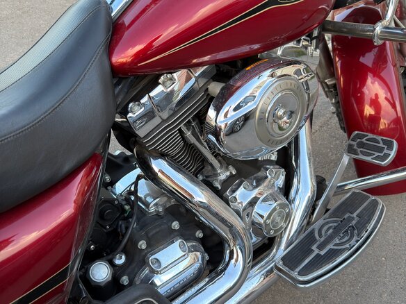 2008 Harley-Davidson Road Glide, красный, 850000 рублей - вид 5