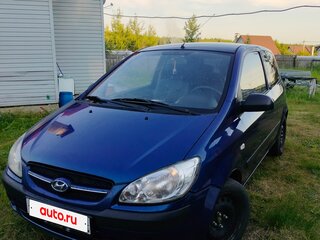2007 Hyundai Getz I Рестайлинг, синий, 240000 рублей, вид 1