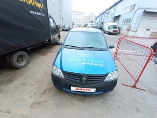 2007 Renault Logan I, синий, 120000 рублей, вид 1