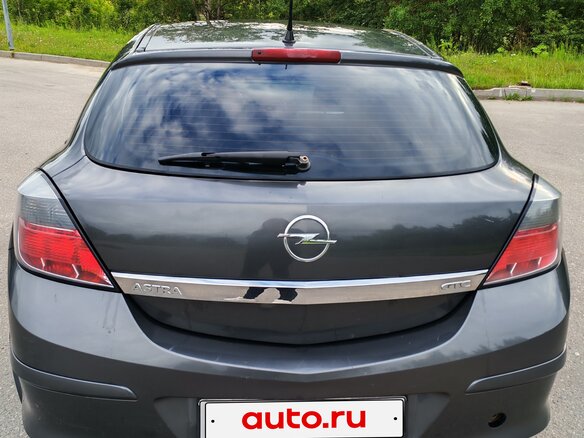 2008 Opel Astra GTC H Рестайлинг, серый, 450000 рублей - вид 2