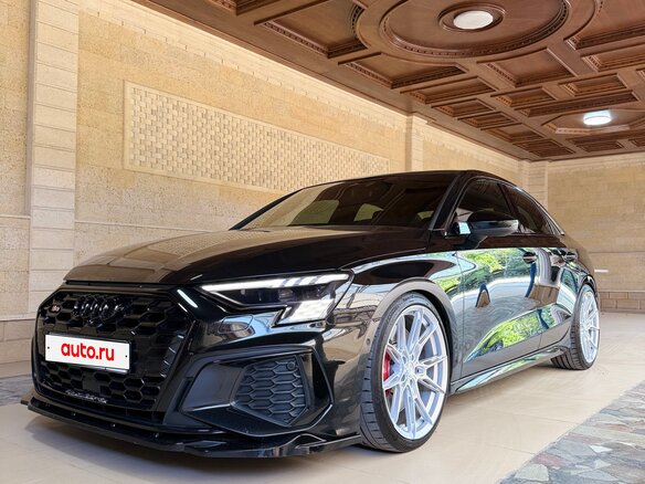 2021 Audi S3 IV (8Y), чёрный