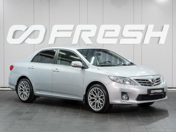 2011 Toyota Corolla X (E140, E150) Рестайлинг, серебристый, 1039000 рублей