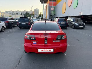 2008 Mazda 3 I (BK) Рестайлинг, красный, 550000 рублей, вид 3