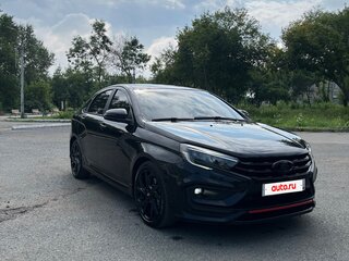 2024 Lada (ВАЗ) Vesta Sportline I Рестайлинг (NG), чёрный, 1500000 рублей, вид 2