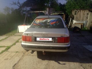 1993 Audi 100 IV (C4), серебристый, 150000 рублей, вид 3